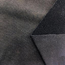 Velour Fleece Single-Sided Black White