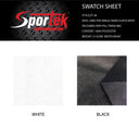 Velour Fleece Single-Sided Black White