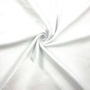 Polyester Fleece with Sheen White