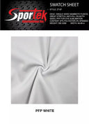 Mammoth Fleece Poly-Spandex Fabric PFP White