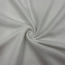 Stretch Fleece White Performance Fabric