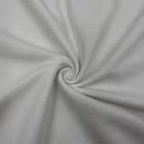 Stretch Fleece White Performance Fabric