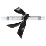 Graduation Diploma with Black Ribbon Layon Cake - 24 toppers