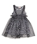 Girl Lace Dress 2-7 Lace Dress - Off-Shoulder, Pink, Black, Cream (Sizes 2-7)