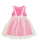 Girl Lace Dress 2-7 Lace Dress - Off-Shoulder, Pink, Black, Cream (Sizes 2-7)