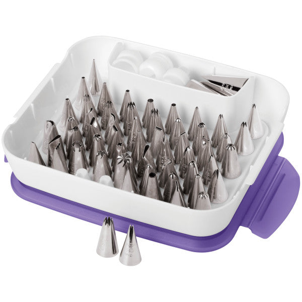 Wilton Decorating Tip Organizer Case – Holds 55 Tips