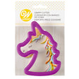 Wilton Purple Unicorn Grippy Cutter